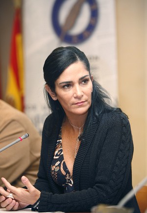 Lydia Cacho. Foto tomada de fape.es